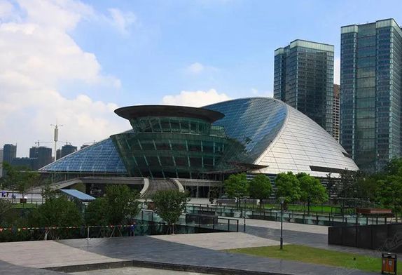 Hangzhou Grand Theater structures