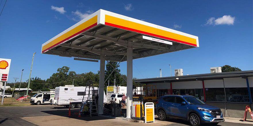 petrol station design