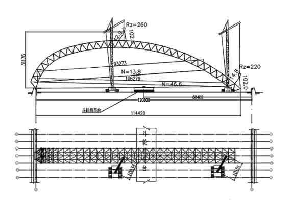 Figure 5 Adjust the lifting point and continue the installation