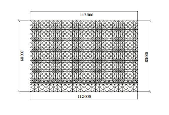 large span steel space frame structure