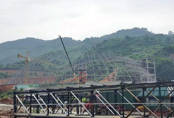 Dome-Raw-coal-pre-homogenization-storage-yard