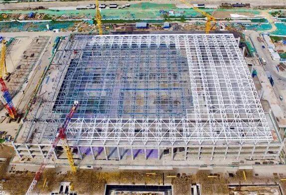 gymnasium steel structure roof