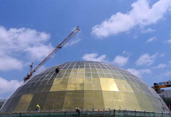 steel structure dome