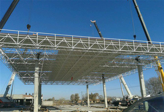 steel structured Canopies