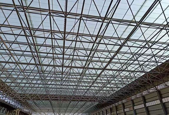 steel roof structure