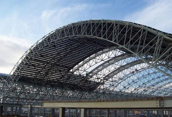 steel arch structure