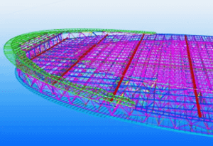 Roof purlin gutter enclosure system deepening modeling