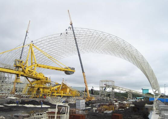 Bulk Material Storage System of Philippine PANAY Power Plant