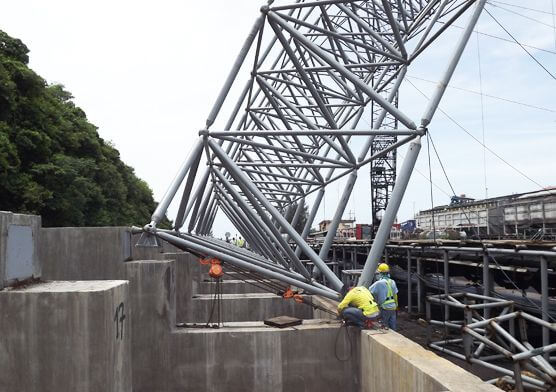 Philippines Semirara Space Frame Coal Shed