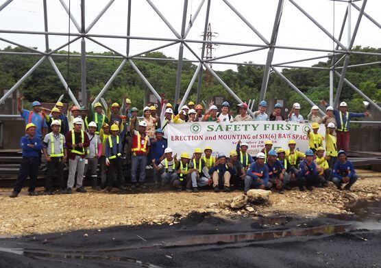 Philippines Semirara Space Frame Coal Shed