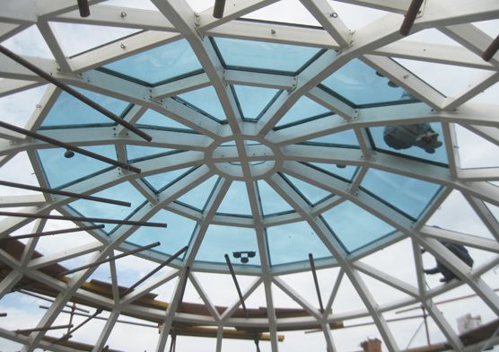 The Glass Dome Roof of Togo’s Presidential Palace