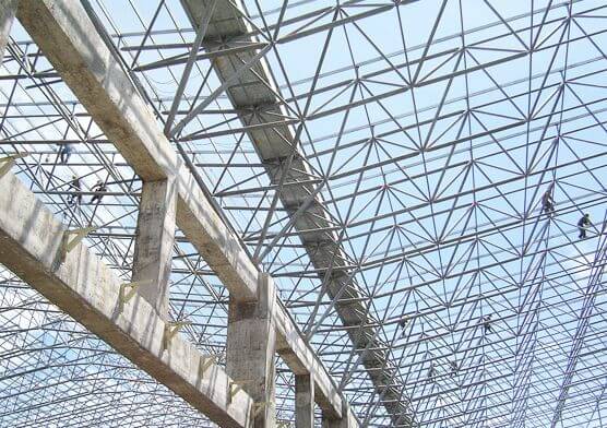 PHILIPPINE APEC Power Plant Space Frame Structure Coal Storage Shed