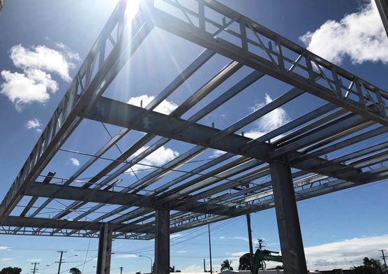 Bolt Joint Modular Building Gas Station Canopy in Australia