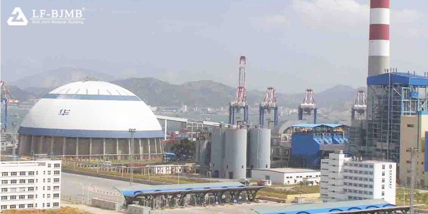 Dome Roof Coal Storage of Coal Power Plant