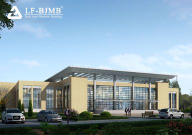 School Gymnasium & Library Steel Structure Space Frame Project