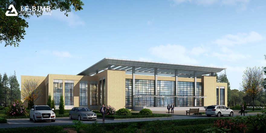 Steel Structure Gymnasium 