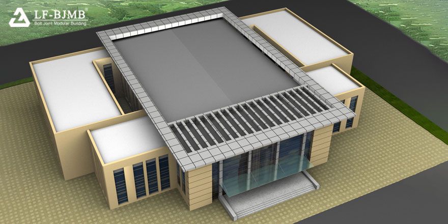 steel structure gymnasium project