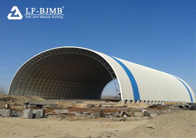 Long Span Space Frame Coal Storage Yard Power Plant Project