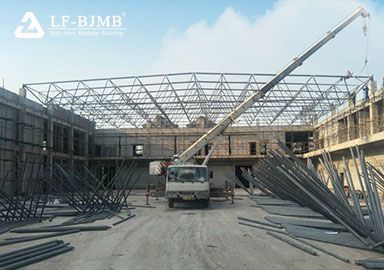 Light Steel Bolt Ball Space Frame Roof System