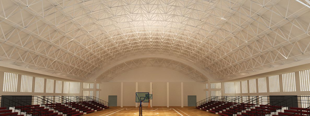 Gymnasium/Swimming Pool Roof Solutions