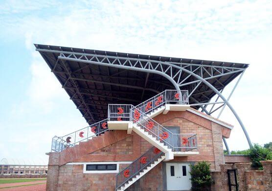 Philippine Oval Bleachers Steel Truss Project