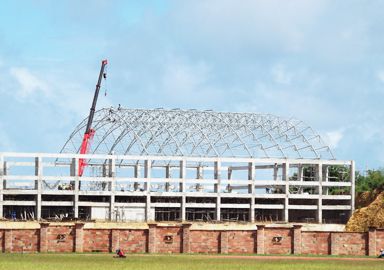 Philippine Swimming Pool Space Frame Roof