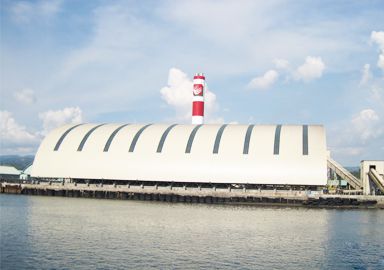 Philippine Toledo Space Frame Coal Storage Shed