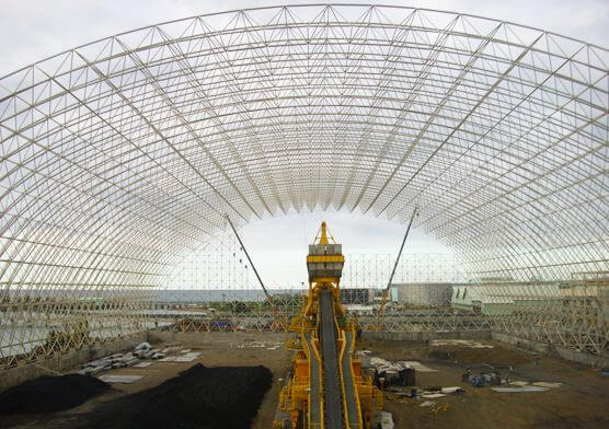 Philippine Toledo Space Frame Coal Storage Shed