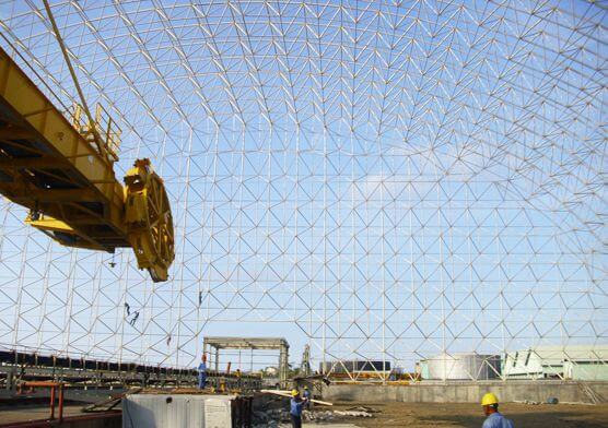 Philippine Toledo Space Frame Coal Storage Shed