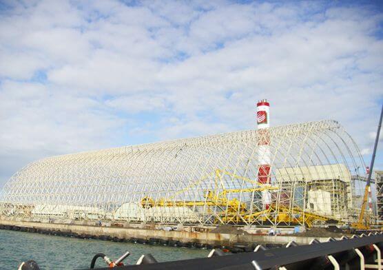 Philippine Toledo Space Frame Coal Storage Shed