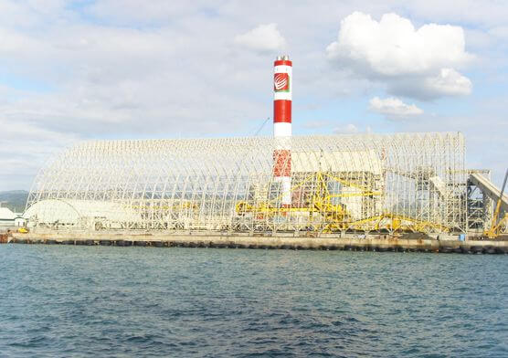 Philippine Toledo Space Frame Coal Storage Shed