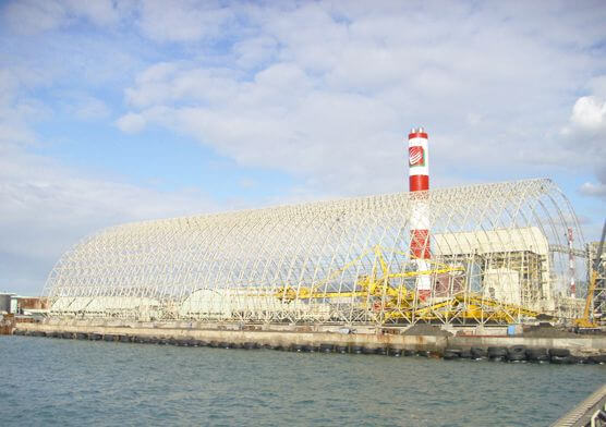 Philippine Toledo Space Frame Coal Storage Shed