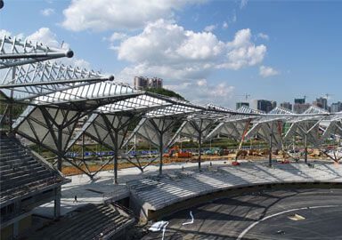 Steel Space Truss Sports Center Stadium Project