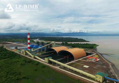 PHILIPPINE CALACA power plant coal storage,china space frame manufacturers