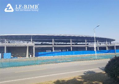 Light Steel Space Frame Structure Exhibition Center Project