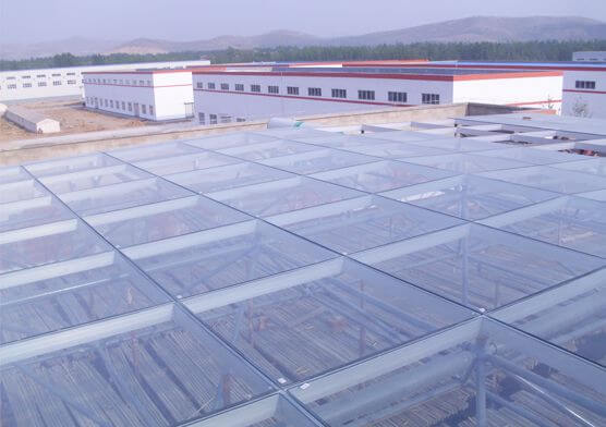 Huaibei Mining Group Surveying & Mapping Center Hall Space Frame Canopy