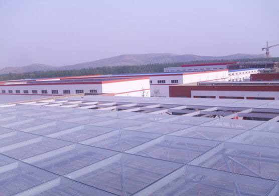 Huaibei Mining Group Surveying & Mapping Center Hall Space Frame Canopy
