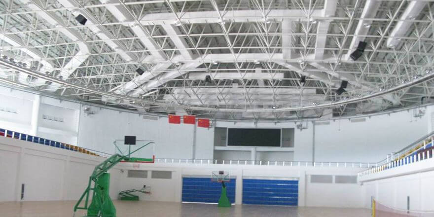 Space Frame Sports Center Gymnasium Roof Structure