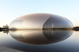 Beam free shell dome