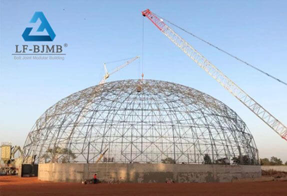 dome space frame roof