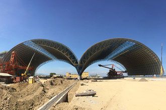 How to solve the problem of excessive deflection of the space frame