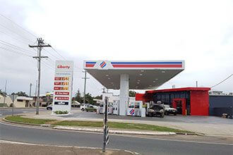 What are the three major measures to prevent the collapse of the gas station space frame?