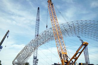 The characteristics of space frame structure