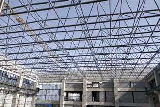 How to do waterproofing of steel structure building of space frame engineering