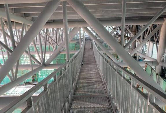 space frame horse track