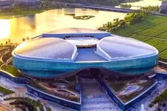 Cantilever opening and closing — Jiaxing Cultural Center