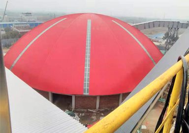 Limestone Storage Shed Dome Space Frame Project