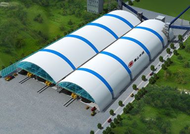 Zhongrun Membrane Structure Coal Shed