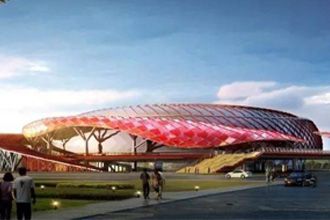 Metal Roofing Project of Bengbu Olympic Sports Center Stadium