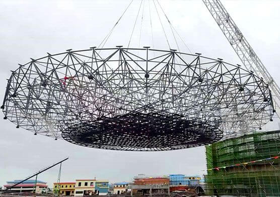Taizhou Fangte animation theme park A08 (prehistoric era) steel structure project